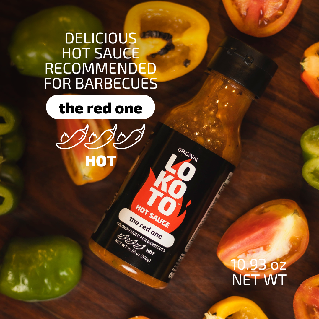 LOKOTO™ The Red One Hot Sauce, 10.93 oz. (310 g.) Bottle