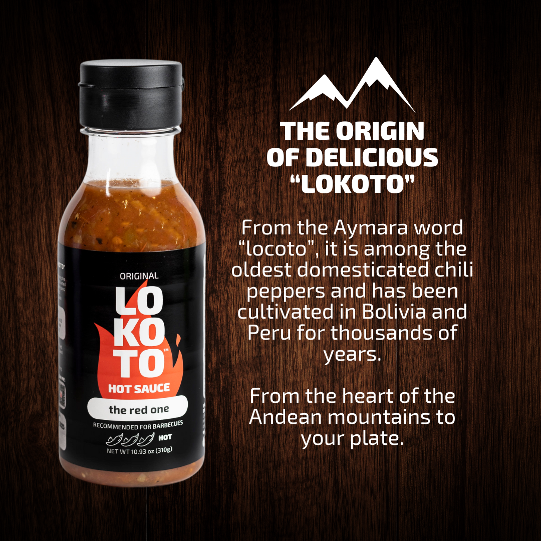 LOKOTO™ The Red One Hot Sauce, 10.93 oz. (310 g.) Bottle