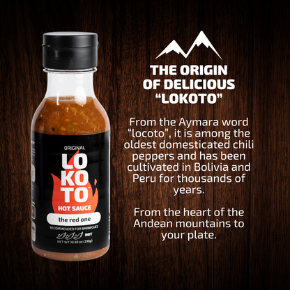 LOKOTO™ The Red One Hot Sauce, 10.93 oz. (310 g.) Bottle