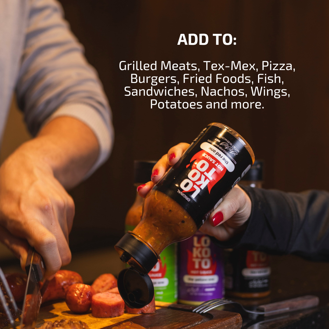 LOKOTO™ The Red One Hot Sauce, 10.93 oz. (310 g.) Bottle