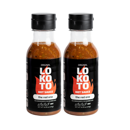 LOKOTO™ The Red One Hot Sauce, 10.93 oz. (310 g.) Bottle