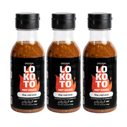 LOKOTO™ The Red One Hot Sauce, 10.93 oz. (310 g.) Bottle