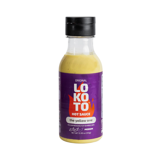 LOKOTO™ The Yellow One Hot Sauce, 10.93 oz. (310 g.) Bottle